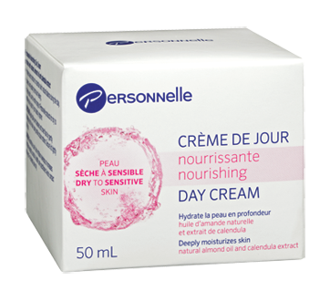 Image du produit Personnelle - Crème de jour nourrissante, 50 ml, peau sèche à sensible