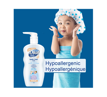 Image 3 du produit Dial - Kids peau de pêche nettoyant pour le corps et les cheveux, 709 ml