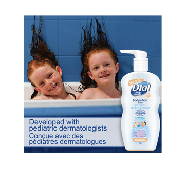 Image 4 du produit Dial - Kids peau de pêche nettoyant pour le corps et les cheveux, 709 ml