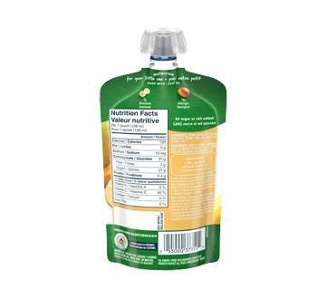 Image 2 du produit Gerber - Purée biologique dès 6 mois, 128 ml, banane et mangue