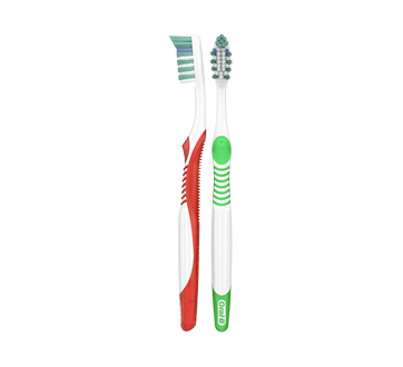 Complete Nettoyage en Profondeur brosse à dents manuelle, 2 unités, moyenne