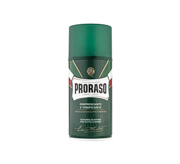Mousse à raser à l'huile d'eucalyptus et au menthol, 300 ml