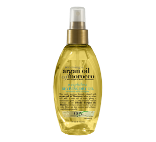 Huile d'argan du Maroc, huile sèche réparatrice légère régénérante, 118 ml