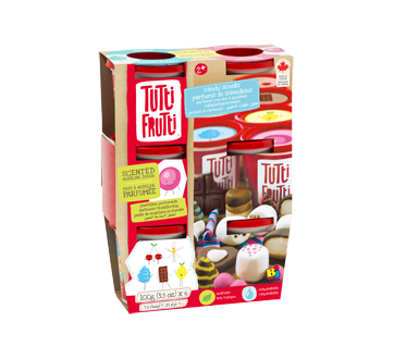 Image du produit Tutti Frutti - 6 pots parfums de friandises, 6 unités