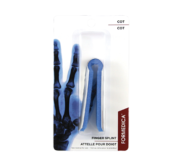 Attelle pour doigt, 1 unité, type : cot, moyen, 8.5 cm