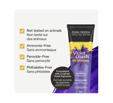 Image 4 du produit John Frieda - Violet Crush shampooing mauve, 250 ml