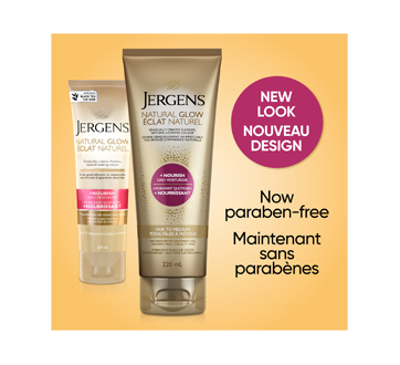 Image 3 du produit Jergens - Éclat Naturel + Nourrissant hydratant quotidien tons pâles à moyens, 220 ml