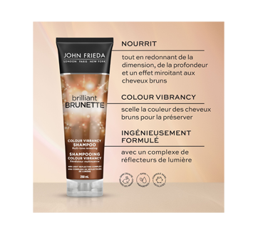 Image 4 du produit John Frieda - Brilliant Brunette Multi-Tone Revealing shampooing hydratant, 250 ml