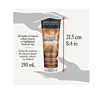 Image 7 du produit John Frieda - Brilliant Brunette Multi-Tone Revealing revitalisant hydratant, 250 ml