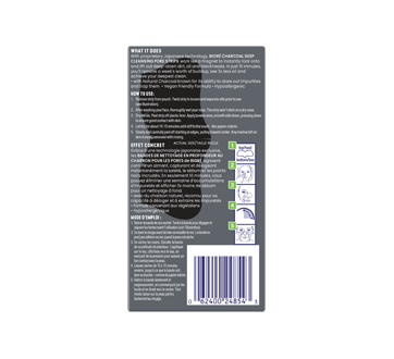 Image 2 du produit Bioré - Bandes de nettoyage en profondeur des pores au charbon, 14 unités