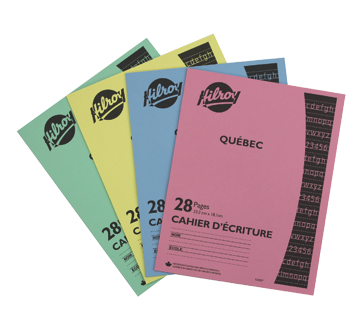 Cahier d'écriture broché, 1 unité