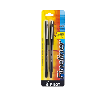 Fineliner stylos feutres à pointe fine, 2 unités