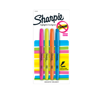 Image du produit Sharpie - Surligneurs, 4 unités