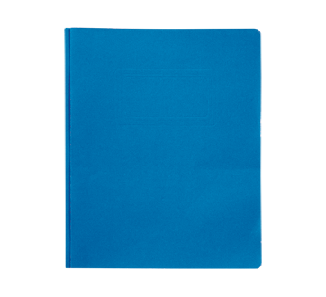 Couverture de rapport à 3 attaches, 1 unité, bleu foncé