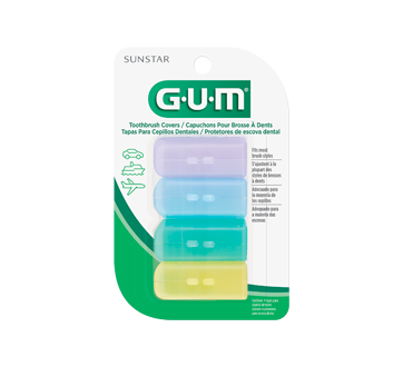 Capuchons pour brosse à dents, 4 unités