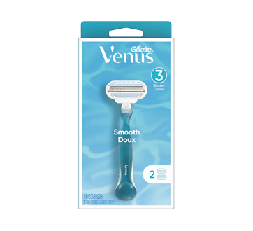 Image du produit Gillette - Venus Smooth rasoirs pour femmes + cartouches de rechange, 1 unité