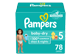 Vignette 1 du produit Pampers - Couches Baby Dry, 78 unités, taille 5, format super