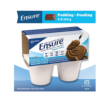 Image 2 du produit Ensure - Poudings préparation diététique spécialisée, 4 x 113 g, chocolat