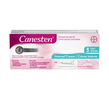 Canesten 3 Traitements Tube Creme Vaginale A 2 25 G Canesten Antifongique Jean Coutu