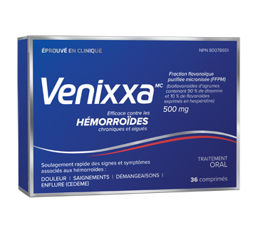 Image du produit Venixxa - Hémorroïdes comprimés, 36 unités