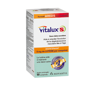 Image du produit Vitalux - Vitalux-S Smokers' AREDS Formula, 50 unités