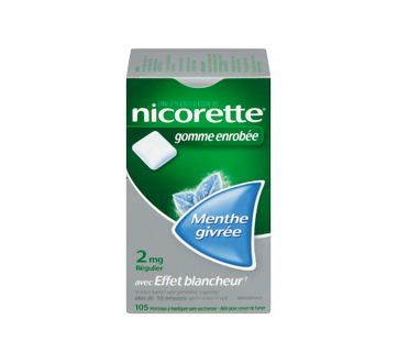 Image 3 du produit Nicorette - Nicorette gomme, 105 unités, 2 mg, menthe givrée
