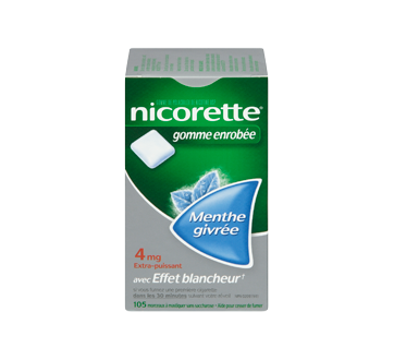 Image 3 du produit Nicorette - Nicorette gomme, 105 unités, 4 mg, menthe givrée