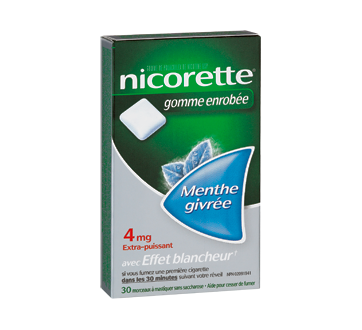 Image du produit Nicorette - Nicorette gomme, 30 unités, 4 mg, menthe givrée