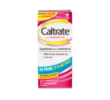 Image 1 du produit Caltrate - Caltrate + vitamine D, 60 unités