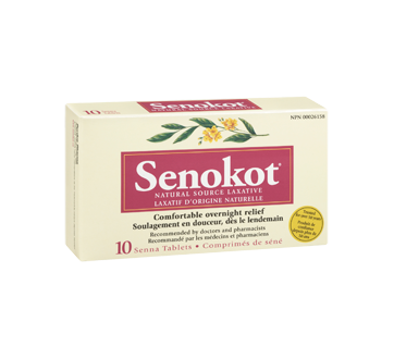 Image 2 du produit Senokot - Senokot, comprimés laxatif, 10 unités