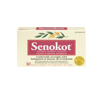 Image 3 du produit Senokot - Senokot, comprimés laxatif, 10 unités