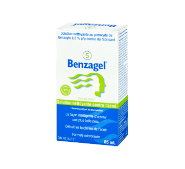 Image 3 du produit Columbia - Benzagel 5 solution nettoyante contre l'acné, 85 ml