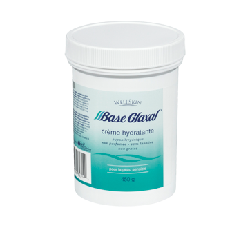 Image du produit Wellskin - Glaxal Base crème hydratante pour peau sensible, 450 g