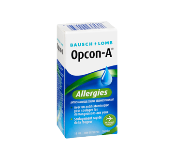 Image 2 du produit Bausch and Lomb - Opcon A allergies , 15 ml