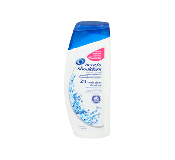 Image 3 du produit Head & Shoulders - Shampooing et revitalisant antipelliculaire 2 en 1, 700 ml, soin classique