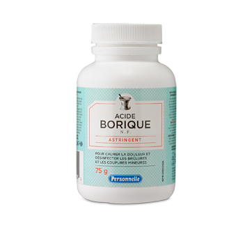 Acide Borique 75 G Personnelle Creme Onguent Et Autres Jean Coutu