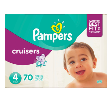 Cruisers Couches 70 Unites Taille 4 Pampers Couche Jean Coutu