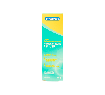 Image du produit Personnelle - Crème antidémangeaison hydrocortisone 1 % USP, 28 g