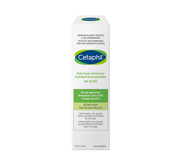 Image du produit Cetaphil - Hydratant facial quotidien avec FPS 50, 50 ml
