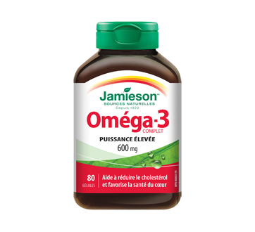 Oméga-3 Complet 1000 mg, 80 unités