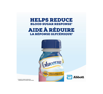 Image 5 du produit Glucerna - Substitut de repas pour les personnes diabétiques, 6 x 237 ml, fraise
