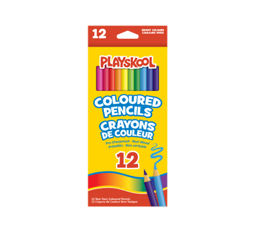 Image du produit Playskool - Crayons de couleur, 12 unités