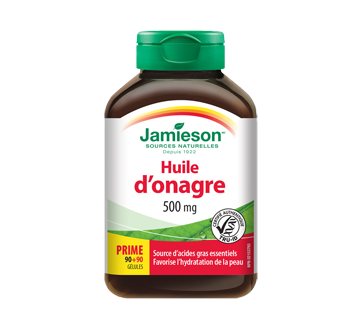 Image 1 du produit Jamieson - Huile d'onagre 500 mg, 90+90 unités