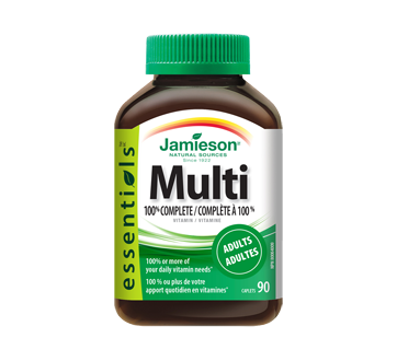 Image 1 du produit Jamieson - Multivitamine complète à 100 % pour adultes, 90 unités