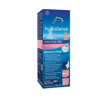 Image 1 du produit HydraSense - Eau de mer de source naturelle non diluée à 100%, soins pour bébé, 100 ml