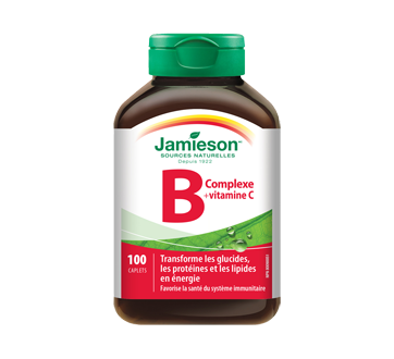 Image 4 du produit Jamieson - B-complexe + vitamine C, 100 unités