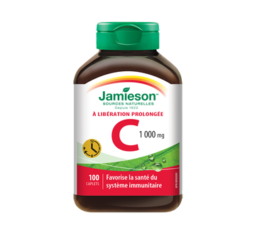 Image 1 du produit Jamieson - Vitamine C 1,000 mg action prolongée, 100 unités