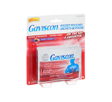 Image 2 du produit Gaviscon - Gaviscon extra-fort en sachets de poche, 8 unités, fruits