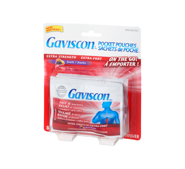 Image 3 du produit Gaviscon - Gaviscon extra-fort en sachets de poche, 8 unités, fruits