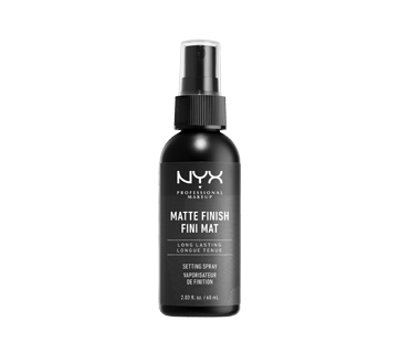 Image 1 du produit NYX Professional Makeup - Vaporisateur pour finition maquillage, longue tenue, fini mat, 60 ml